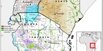 Žemėlapis tanzanija parodyti istorines vietas