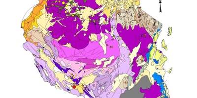 Žemėlapis tanzanija geologinius